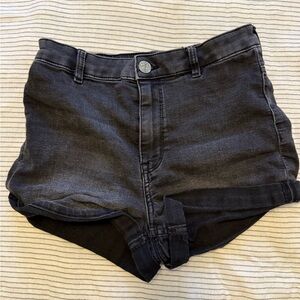 H&M Divided Black Shorts